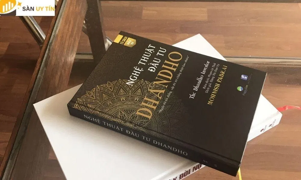 Bìa sách Nghệ thuật đầu tư Dhandho cho bạn đọc tham khảo. (Ảnh: Internet)