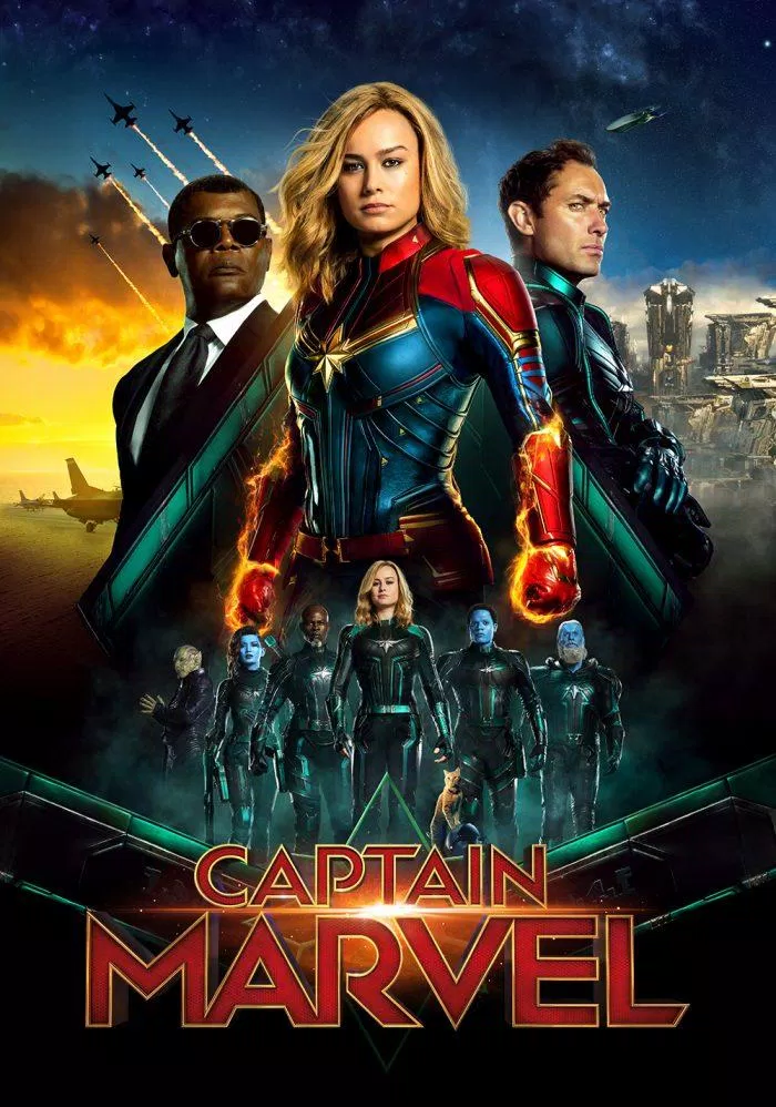 Poster phim Captain Marvel 1 (Ảnh: Internet)