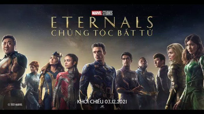 Poster phim "Eternals" (Nguồn: Internet)