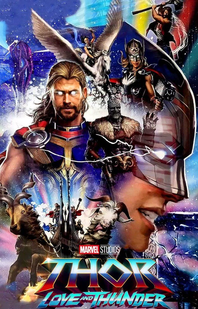 Poster Thor: Love and Thunder đã lộ diện (Nguồn: Internet)