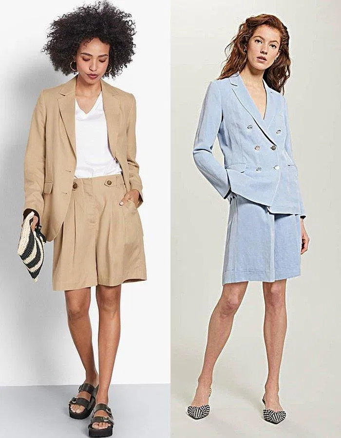 Quần short bermuda có ống suông, đứng (Nguồn: Internet).