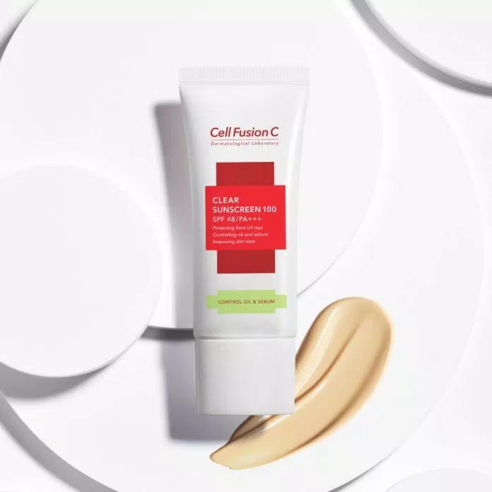 Kem chống nắng kiềm dầu Cell Fusion C Clear Sunscreen