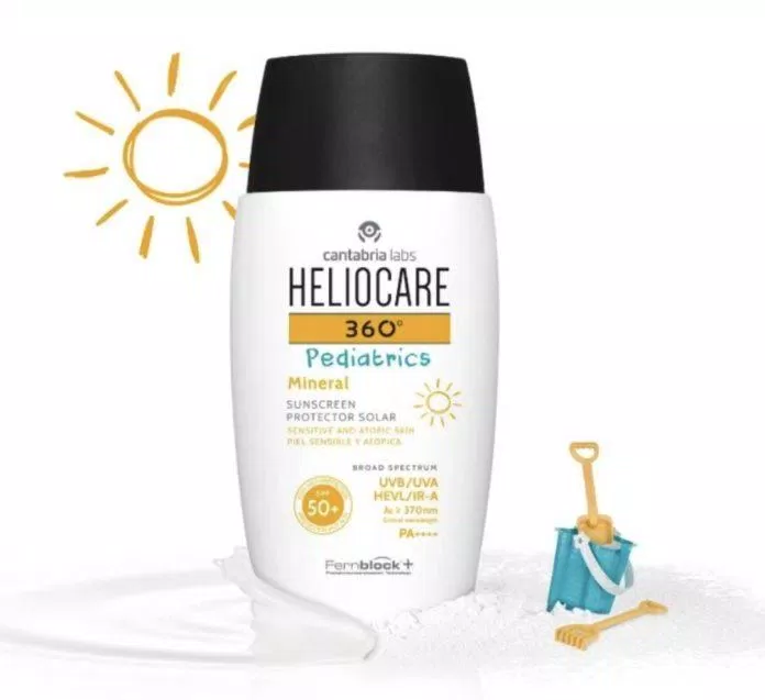 Kem chống nắng Heliocare 360 Pediatrics Mineral (Ảnh: Internet).