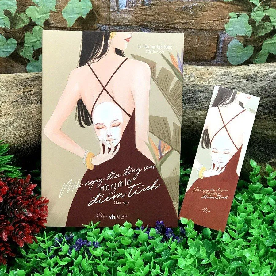 Bìa cuốn sáchMỗi ngày đều đóng vai một người lớn điềm tĩnh. (ảnh: Internet)