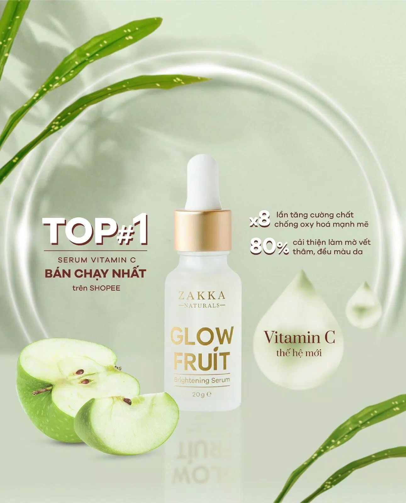 Tinh chất Vitamin C Glow Fruit là dòng sản phẩm bán chạy nhất.