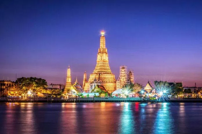 Sông Chao về đêm (Ảnh: Internet)