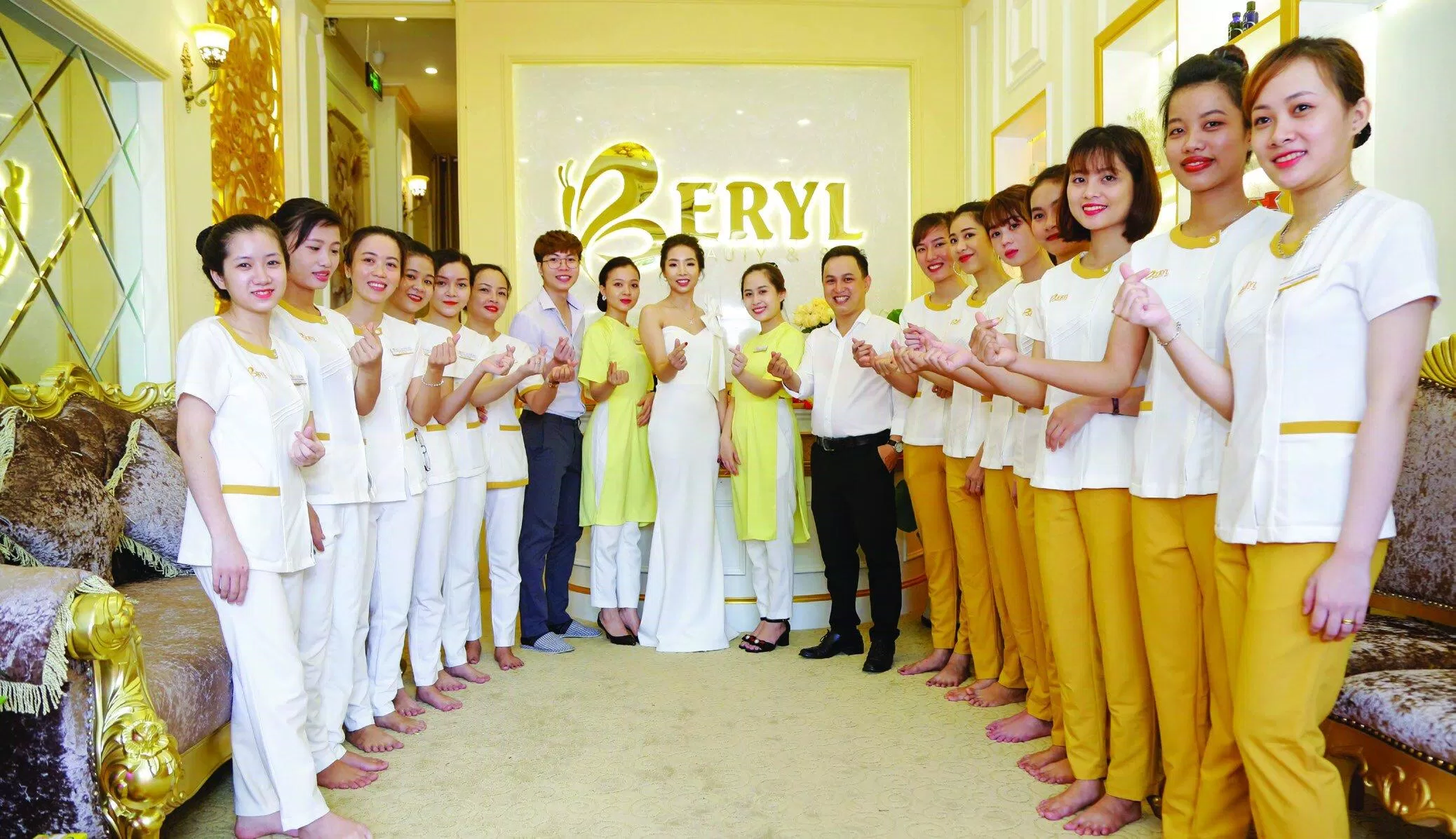 Beryl Beauty Spa với đội ngũ nhân viên uy tín đảm bảo mang lại trải nghiệm tốt nhất cho khách hàng (Nguồn: Internet)