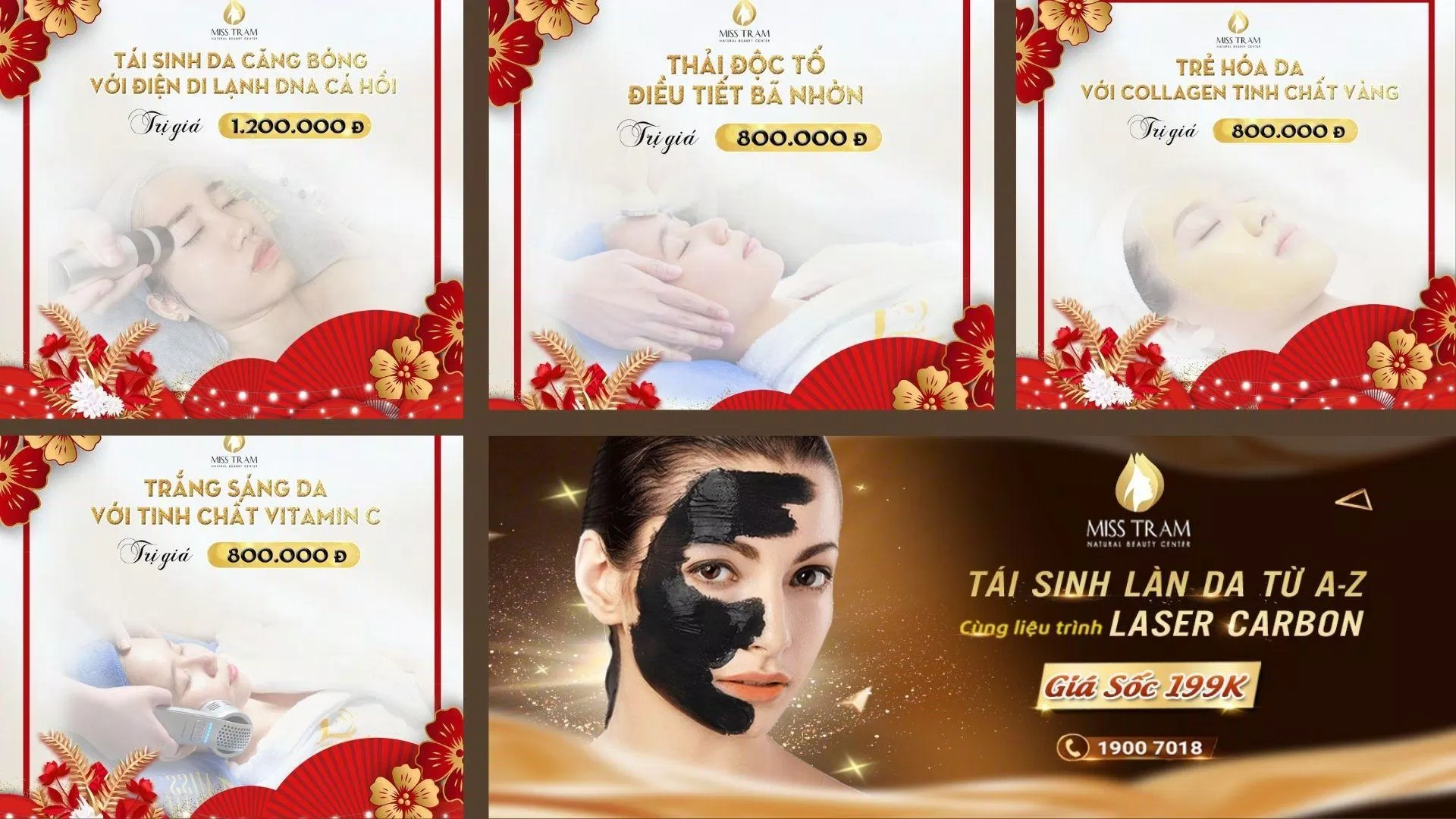 Bảng giá tham khảo tại Misstram Spa (Nguồn: Internet)