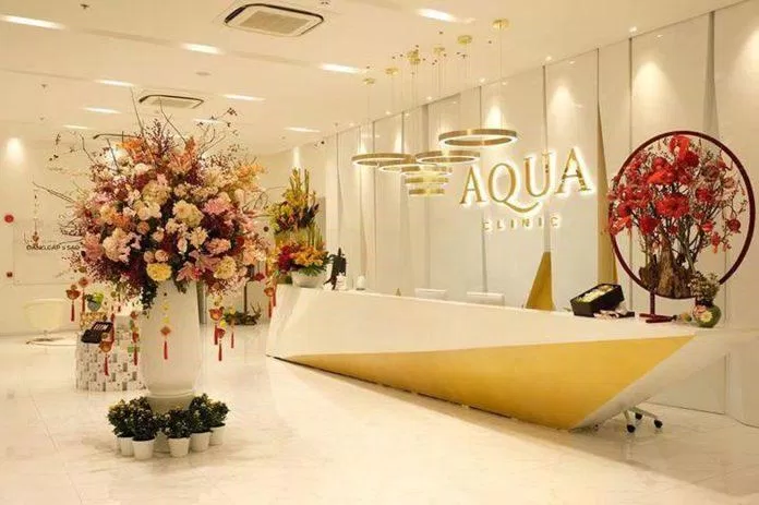 Aqua Clinic Việt Nam có không gian vô cùng sang trọng, hiện đại (ản: internet)