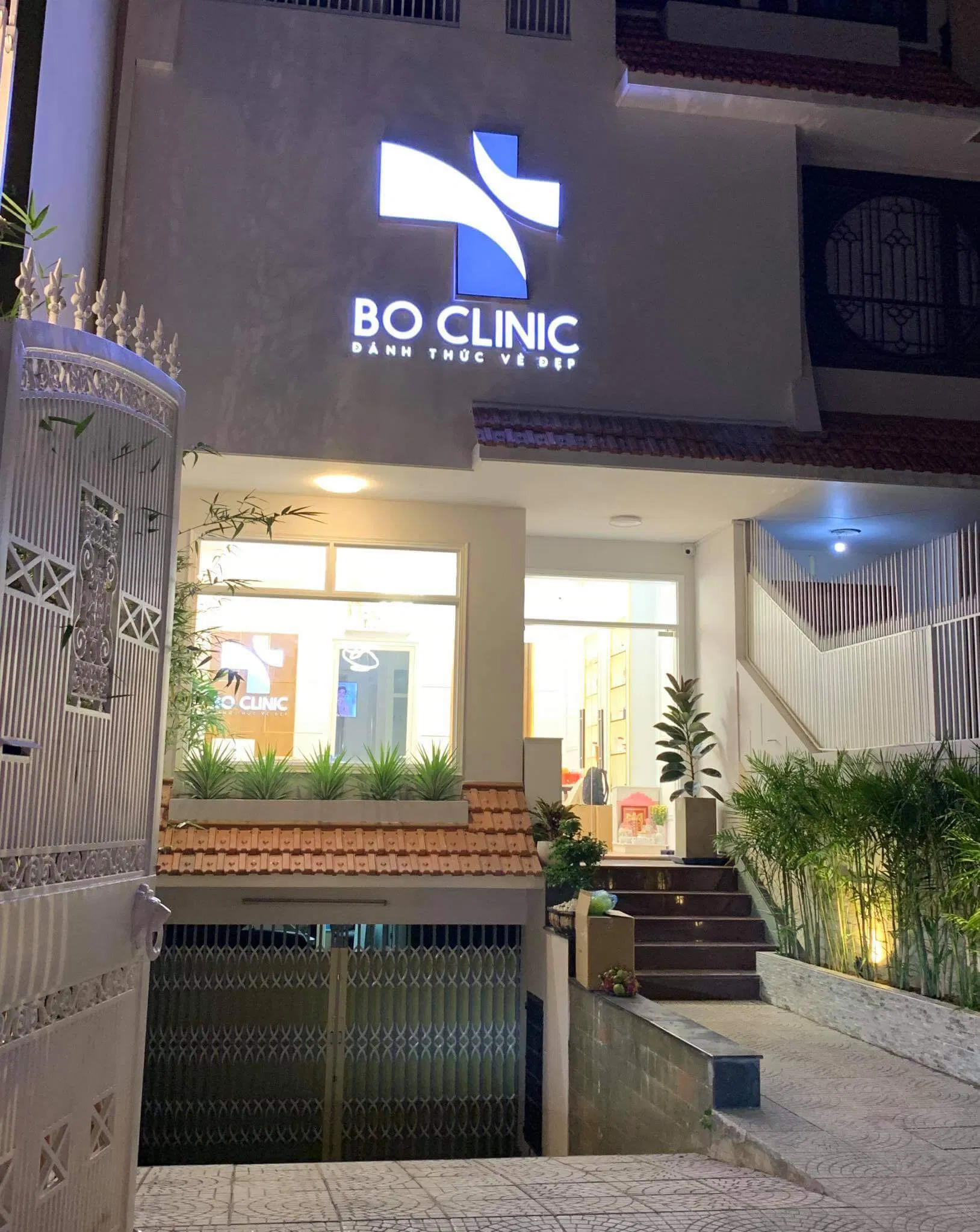 Không gian bên ngoài của Bo Clinic Spa (ảnh: internet) Không gian bên ngoài của Bo Clinic Spa (ảnh: internet)