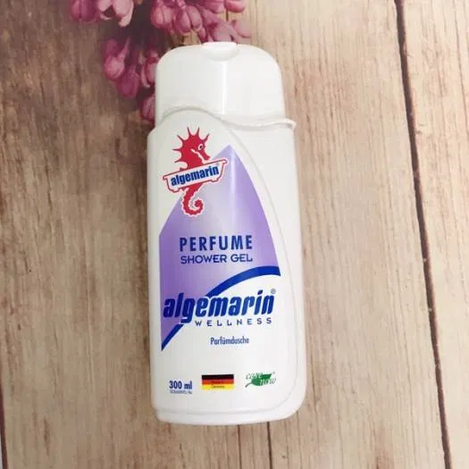 Review sữa tắm cá ngựa Algemarin Perfume Shower Gel Dưỡng ẩm sâu