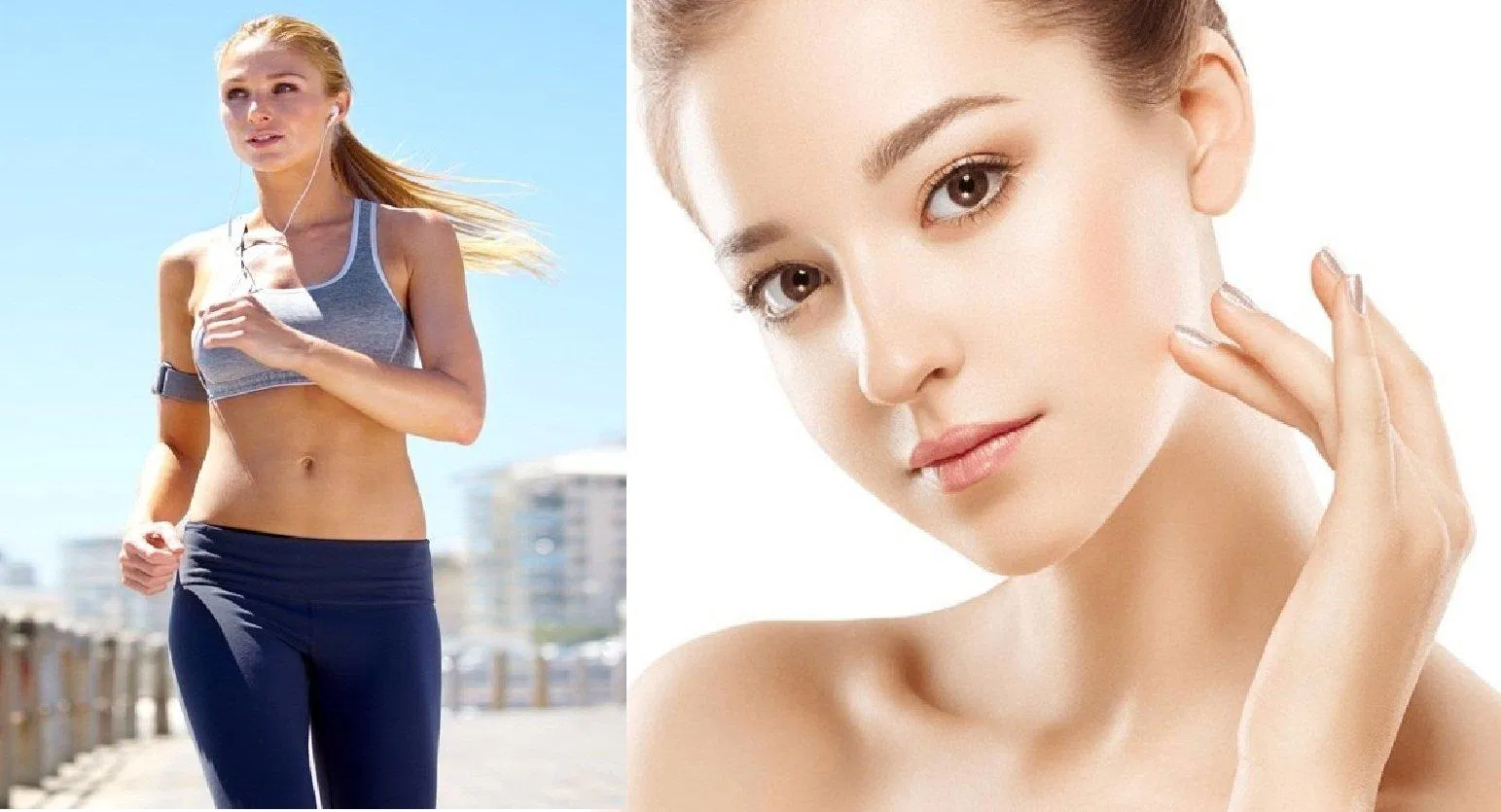 Làn da trắng sáng hơn khi tập thể dục (Ảnh: Internet)