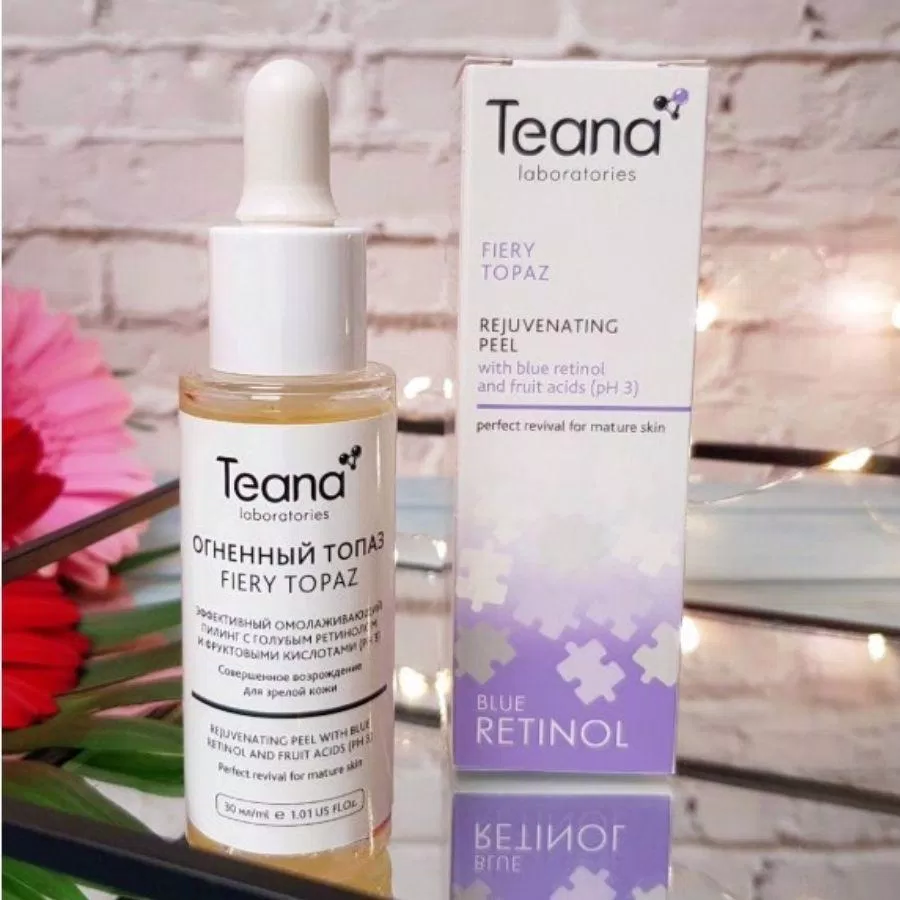 Teana Blue Retinol Rejuvenating Peel (Nguồn: Internet).