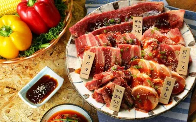 Nghệ thuật nướng Yakiniku giúp thực khách trải nghiệm mới với thực phẩm tươi ngon và giàu các dưỡng chất (Nguồn: internet) Nghệ thuật nướng Yakiniku giúp thực khách trải nghiệm mới với thực phẩm tươi ngon và giàu các dưỡng chất (Nguồn: internet)