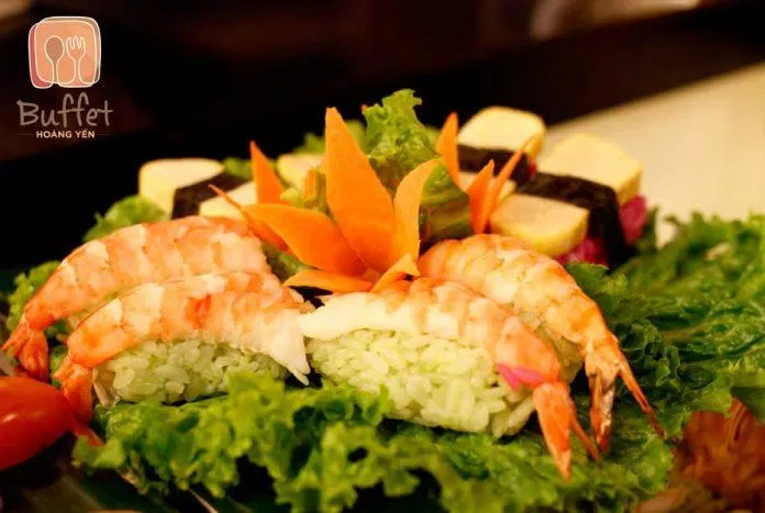Sushi Nhật Bản tại nhà hàng Hoàng Yến (Nguồn: internet)