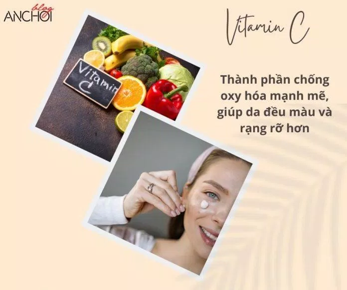 Các cô nàng vẫn luôn ưa chuộng các sản phẩm có chứa vitamin C giúp dưỡng sáng cho vùng da mắt (nguồn: BlogAnChoi)