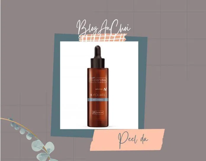 Peel da hoá học Bielenda Professional X - Foliate Anti Wrinkle Formula For Mature Skin (Ảnh: Internet).