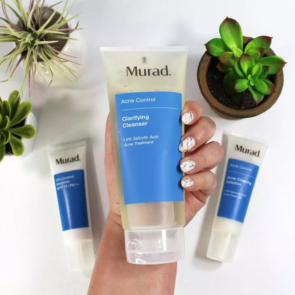 Sữa rửa mặt dược mỹ phẩm Murad Acne Control Clarifying Cleanser. (Nguồn ảnh: Internet)