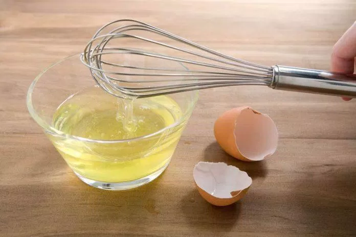 Phần lòng trắng trứng gà được dùng phổ biến trong làm đẹp( Nguồn: Internet)