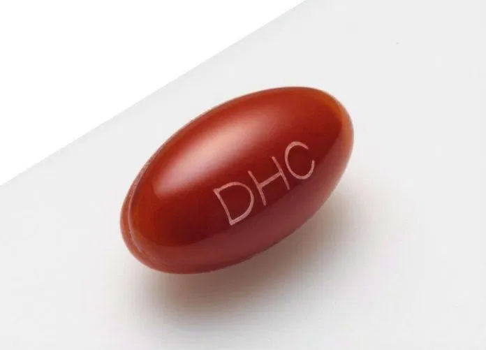 Viên uống Vitamin tổng hợp DHC dạng viên nén hình bầu dục màu đỏ đậm (Nguồn: Internet). Viên uống Vitamin tổng hợp DHC dạng viên nén hình bầu dục màu đỏ đậm (Nguồn: Internet).