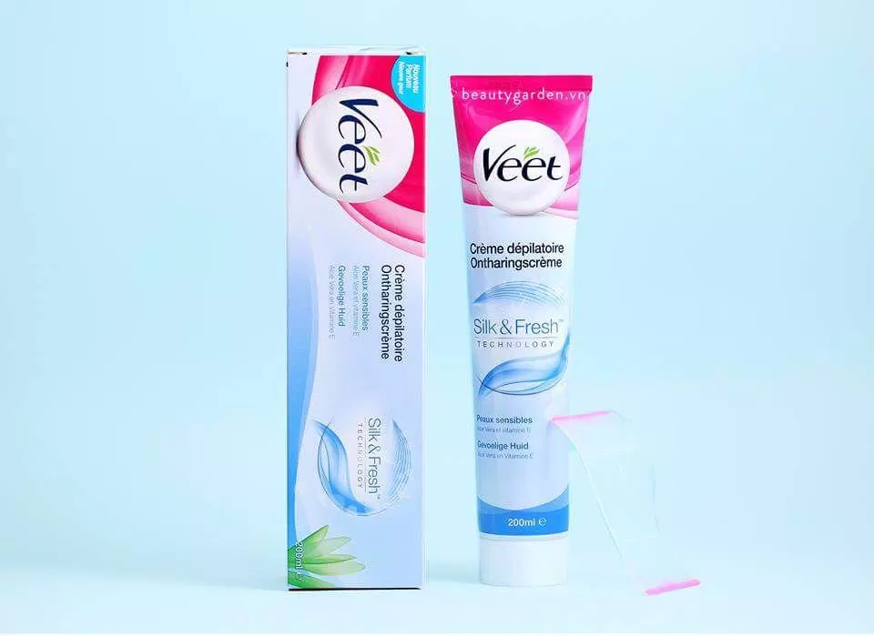 Kem tẩy lông Veet Silk Fresh 50g (Ảnh: Internet)