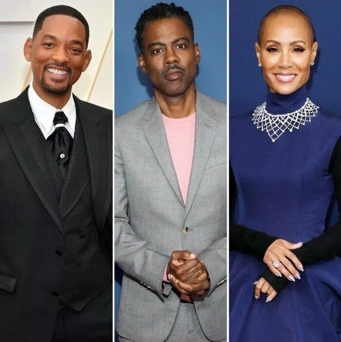 Chris Rock trêu đùa về ngoại hình của vợ Will Smith. (Ảnh: Internet)