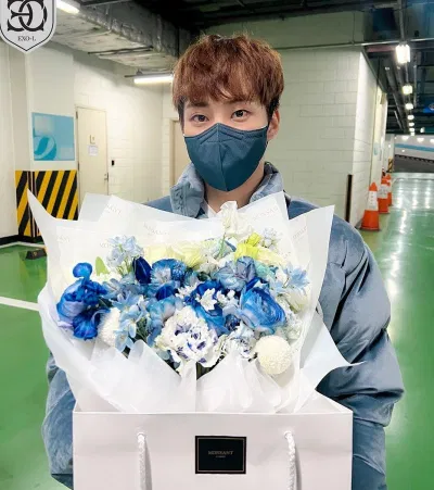Xiumin được các thành viên trong đoàn yêu quý (Nguồn: Internet). Xiumin được các thành viên trong đoàn yêu quý (Nguồn: Internet).
