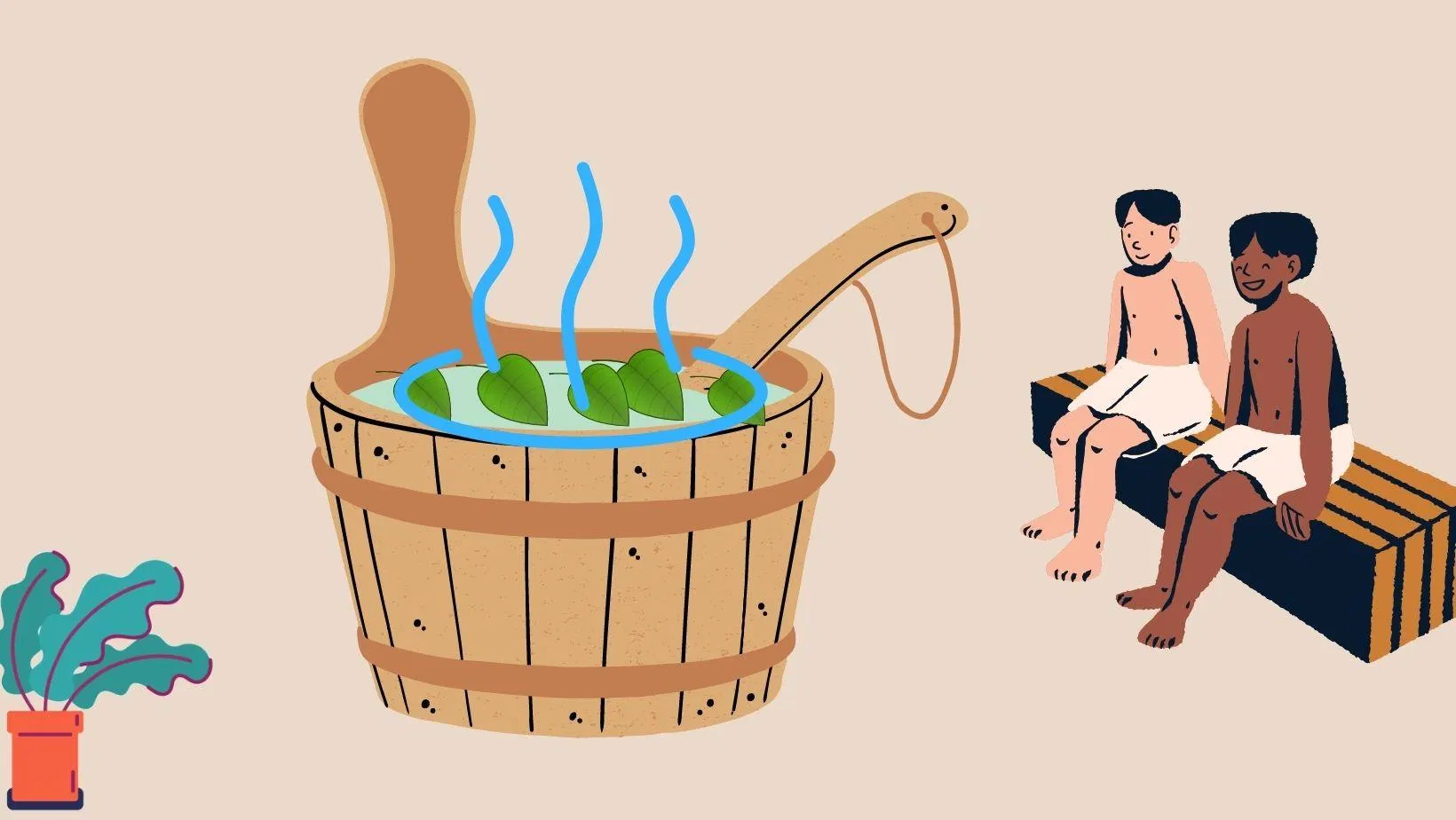 Xông hơi nước lá trầu không trị mụn lưng (Ảnh: BlogAnchoi)
