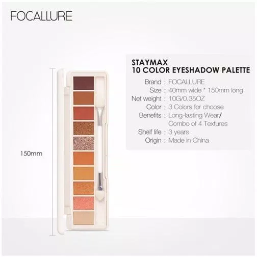 Tổng thể bên trong của bảng mắt Focallure Uptown Girls(Ảnh: internet) Tổng thể bên trong của bảng mắt Focallure Uptown Girls(Ảnh: internet)