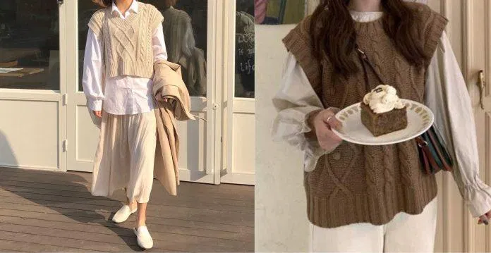 Kiểu gile này dù cổ tròn hay cổ tim thì cũng khó mà lỗi mốt nhé (Nguồn: Internet) Kiểu gile này dù cổ tròn hay cổ tim thì cũng khó mà lỗi mốt nhé (Nguồn: Internet)