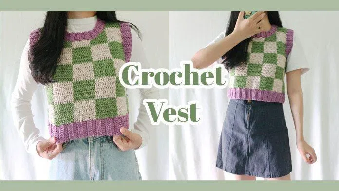 Chiếc áo gile crotop được tự đan đấy (Nguồn: Internet) Chiếc áo gile crotop được tự đan đấy (Nguồn: Internet)