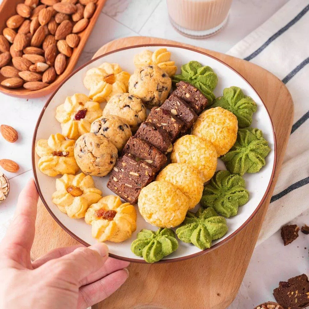 Bánh Cookies các vị (Ảnh: internet)