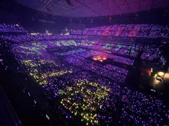 Hơn 200.000 người đã đến xem concert của BTS - kỷ lục lần đầu được thiết lập tại SVĐ Allegiant (Nguồn: Internet)