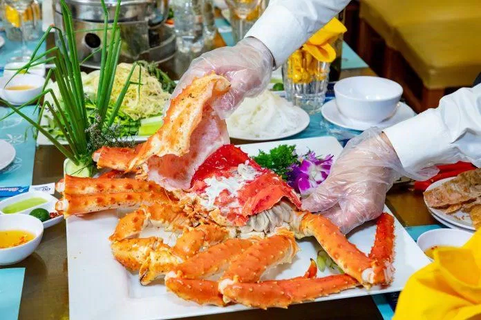 Các món ăn tại Nhà hàng buffet hải sản Giang Ghẹ Hồ Chí Minh (Ảnh Internet)