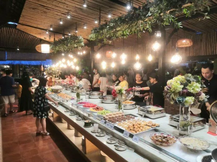 Các món ăn tại Nhà hàng buffet hải sản Vườn Ẩm Thực Nan Hồ Chí Minh (Ảnh Internet)