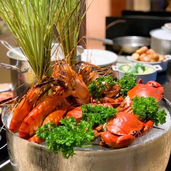 Các món ăn tại Nhà hàng buffet hải sản La Brasserie Restaurant Hồ Chí Minh (Ảnh Internet)
