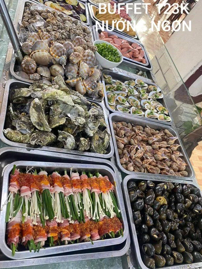 Các món ăn tại Nhà hàng buffet hải sản Hiệp Thành Hồ Chí Minh (Ảnh Buffet 123K)