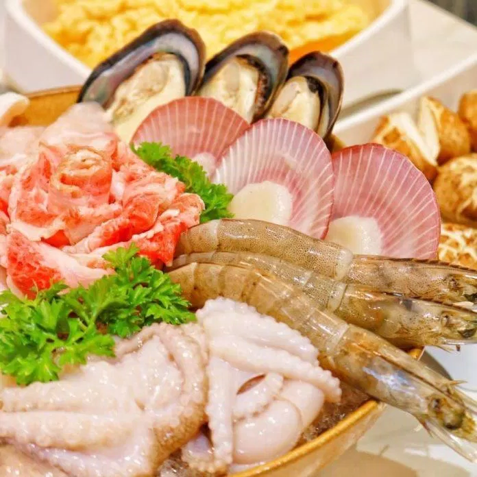 Các món ăn tại Nhà hàng buffet hải sản Ăn Được Phúc Hồ Chí Minh (Ảnh Internet)