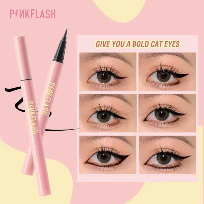 Kẻ mắt dạng lỏng PINKPLASH. Ảnh: internet