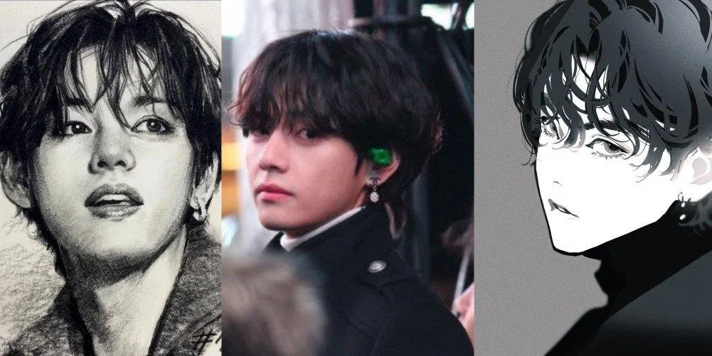 Các bức tranh về V khá đa dạng về cách thức sáng tạo (Nguồn: Internet) Các bức tranh về V khá đa dạng về cách thức sáng tạo (Nguồn: Internet)