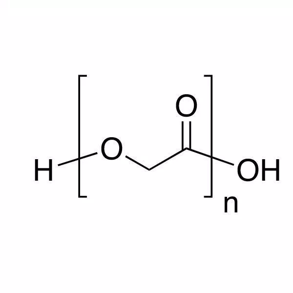Cấu trúc Glycolic Acid (Ảnh: Internet)