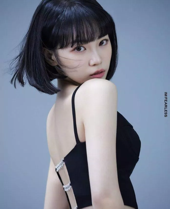 Thành viên Kim Chaewon của nhóm nhạc LE SSERAFIM. (Ảnh: Internet) Thành viên Kim Chaewon của nhóm nhạc LE SSERAFIM. (Ảnh: Internet)