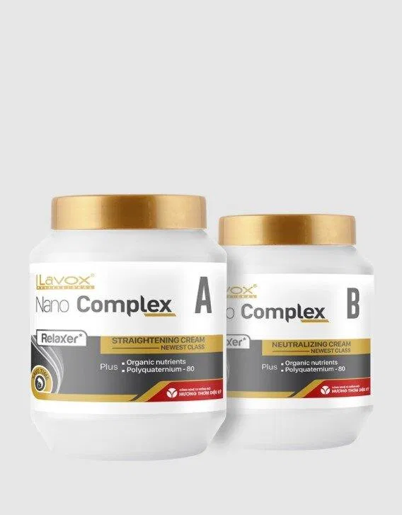 Thuốc duỗi tóc Lavox Nano Complex áp dụng công nghệ cao (Nguồn: Internet) Thuốc duỗi tóc Lavox Nano Complex áp dụng công nghệ cao (Nguồn: Internet)