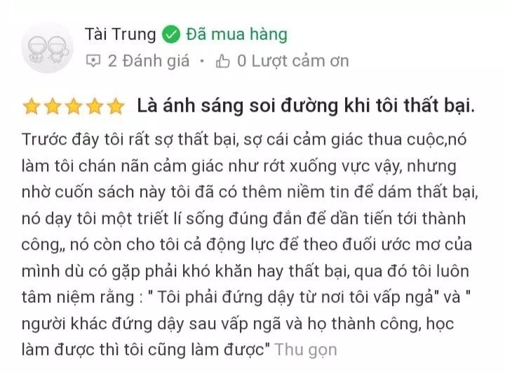 Cảm nhận của độc giả