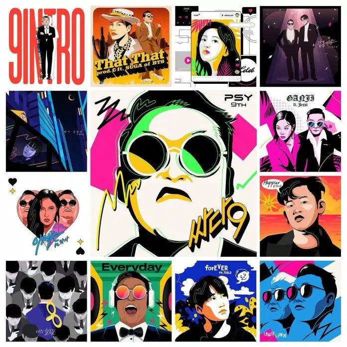 Hàng loạt nghệ sĩ tên tuổi góp mặt trong album của PSY (Nguồn: Internet)