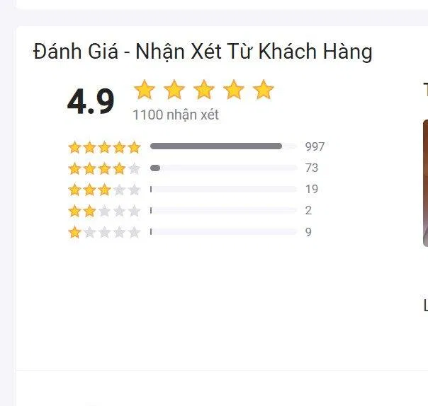 Cuốn sách đạt 4.9/5 sao trên Tiki