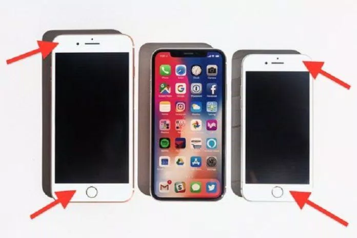 Viền trên và viền dưới của điện thoại ngày càng nhỏ hơn (Ảnh: Internet).