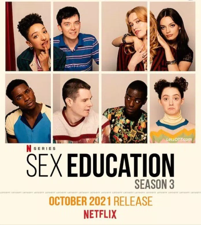 Poster bộ phim Sex Education (Ảnh: Internet)