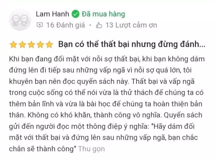 Cảm nhận của độc giả