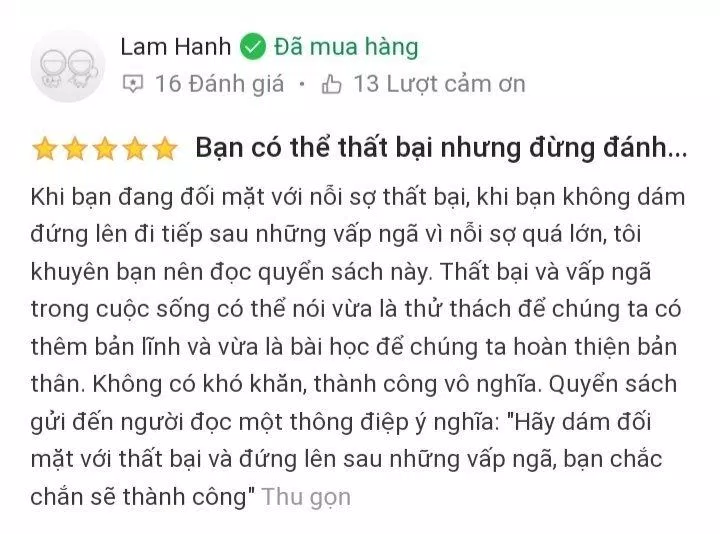 Cảm nhận của độc giả